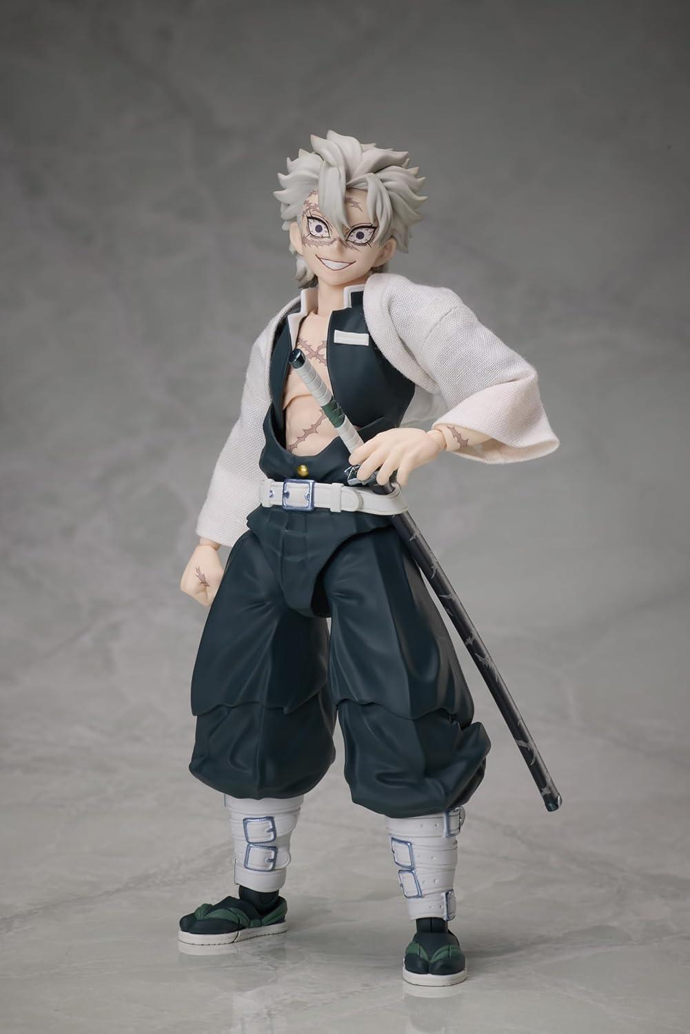 Aniplex Demon Slayer: Kimetsu no Yaiba: Sanemi Shinazugawa BUZZmod 1:12 Scale Action Figure