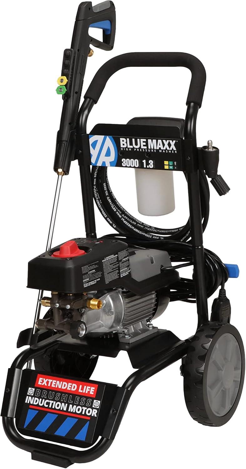 Maxx 3000 Black Electric Pressure Washer with Induction Motor