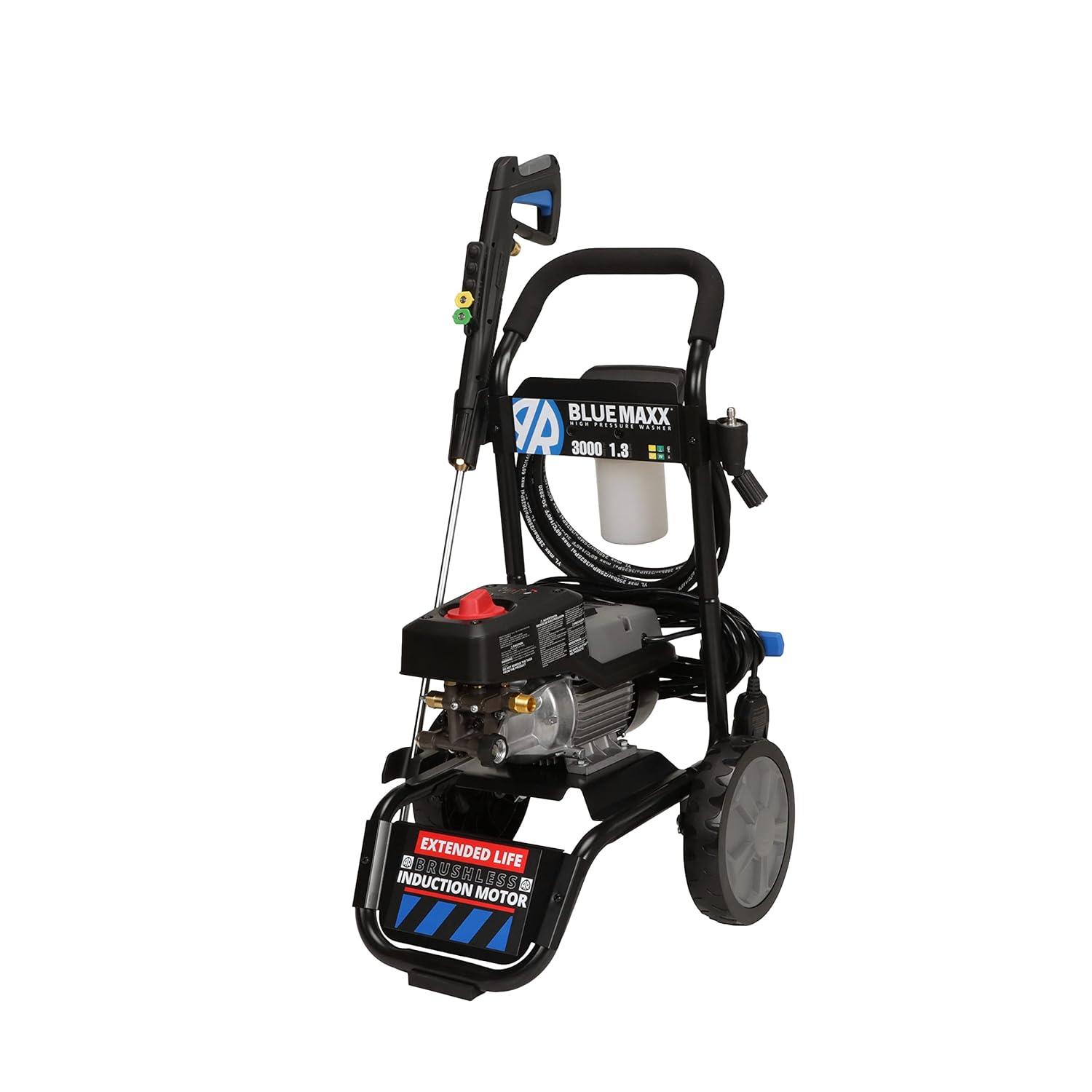 AR Blue Clean AR Blue Maxx, Maxx 3000 Electric Pressure Washer, 3000 PSI, 1.3 GPM