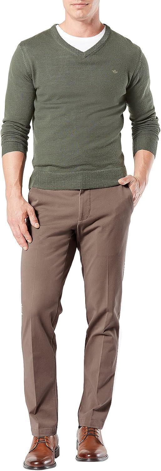 Dockers Men's Straight Fit Workday Khaki Smart 360 Flex Pants (Regular and Big & Tall)