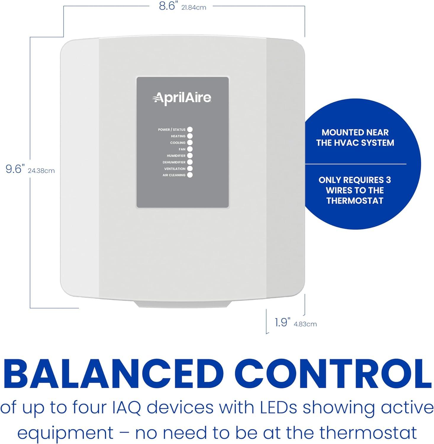 Aprilaire 8910 Home Comfort Control