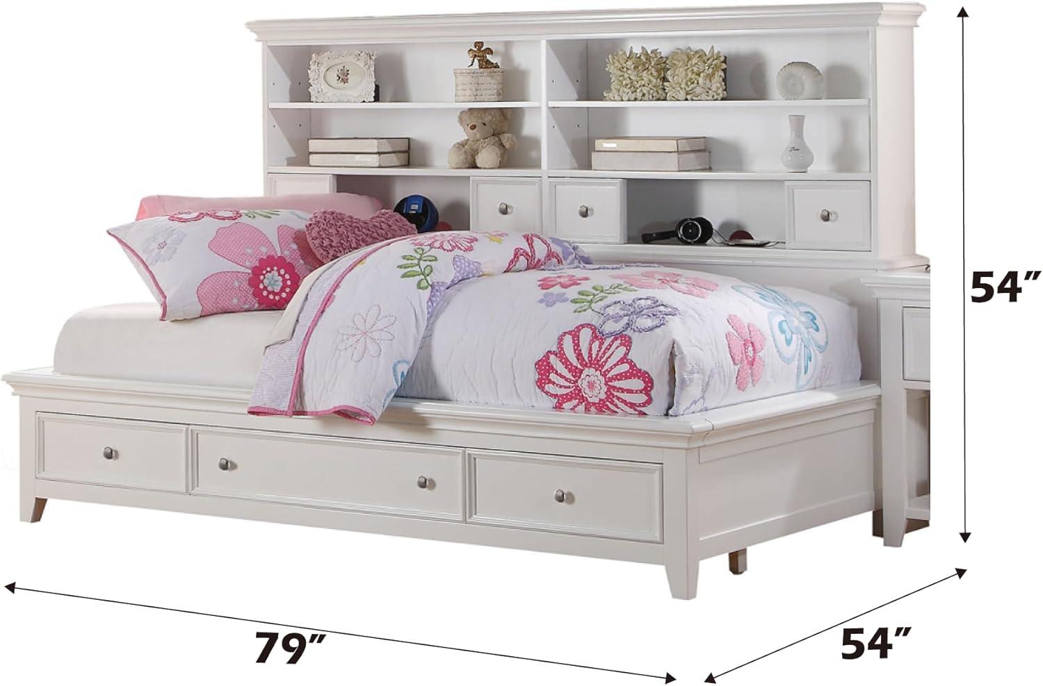 Storage Daybed, Twin, White