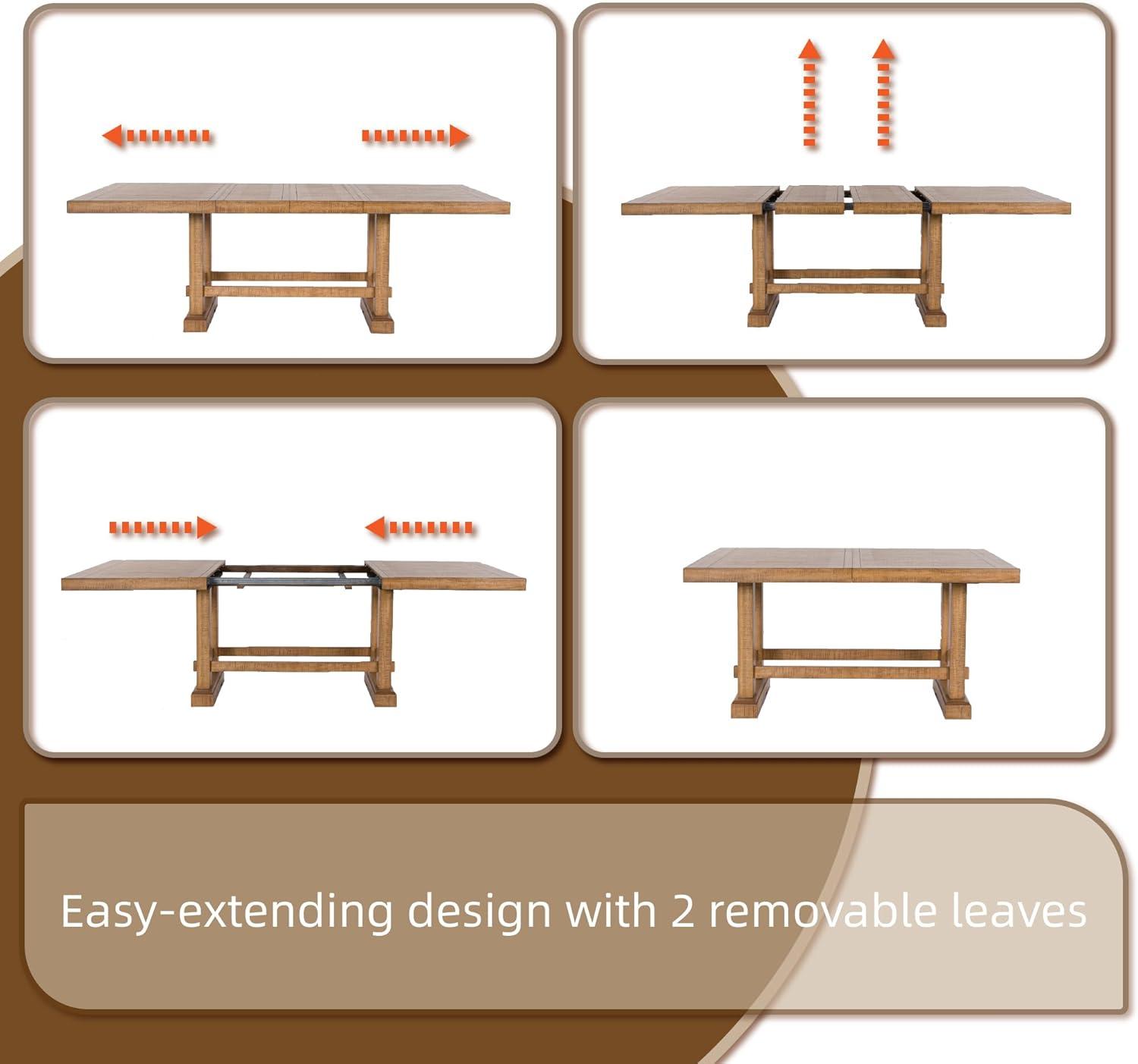 Ashley Furniture Havonplane Brown Counter Height Dining Extension Table