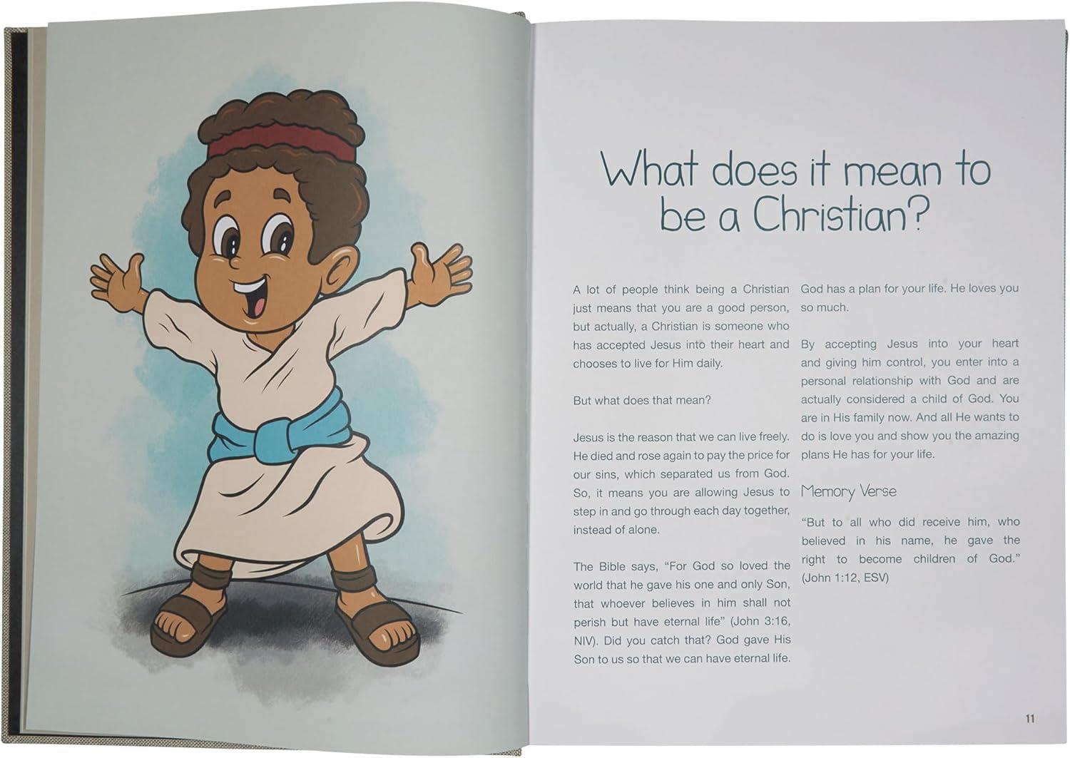 The Bible Study for Kids: Hardcover Edition with Full-Color Illustrations