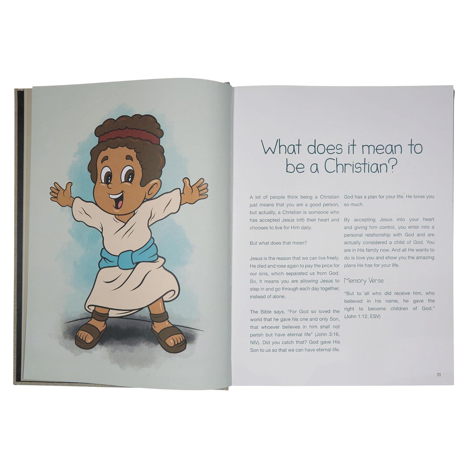 The Bible Study for Kids: Hardcover Edition with Full-Color Illustrations