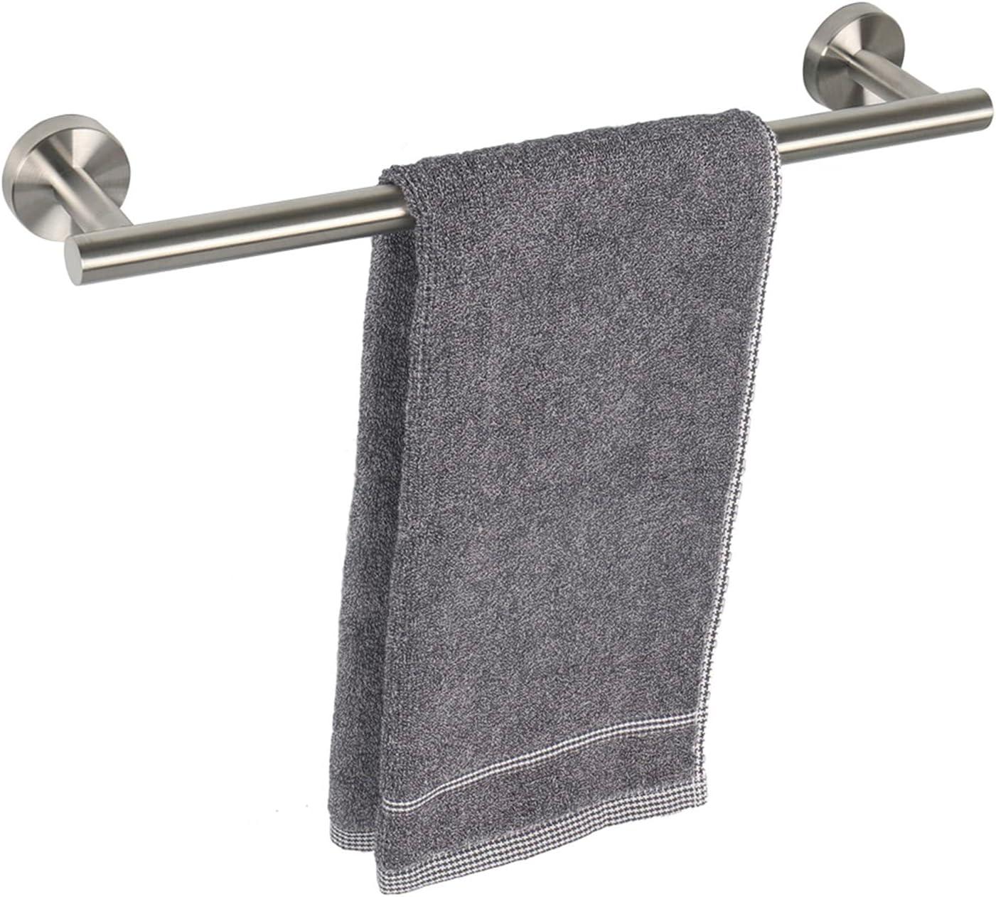 Brushed Nickel 16'' Stainless Steel Wall Mounted Towel Bar