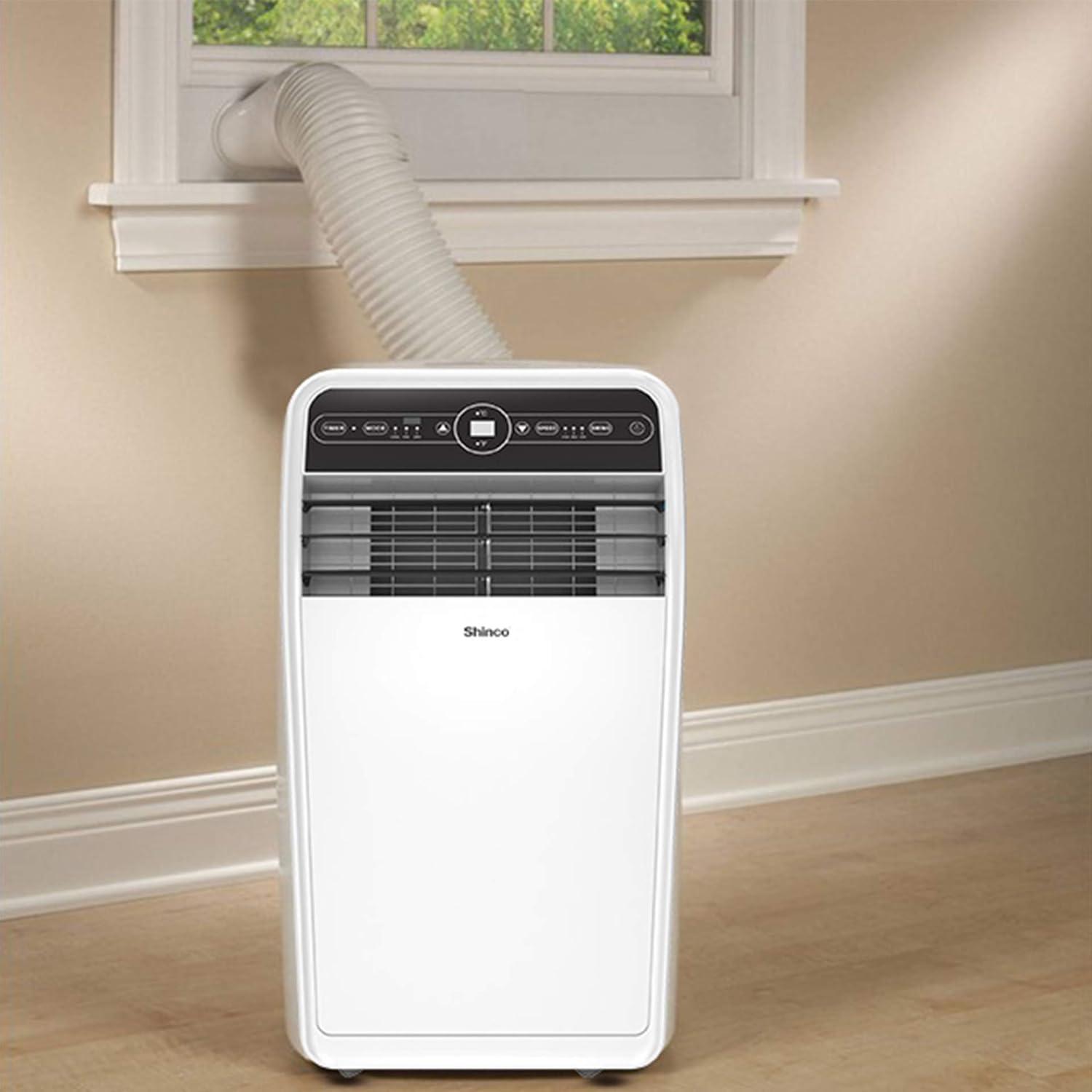 Shinco 12,000 BTU White Portable Air Conditioner with Remote