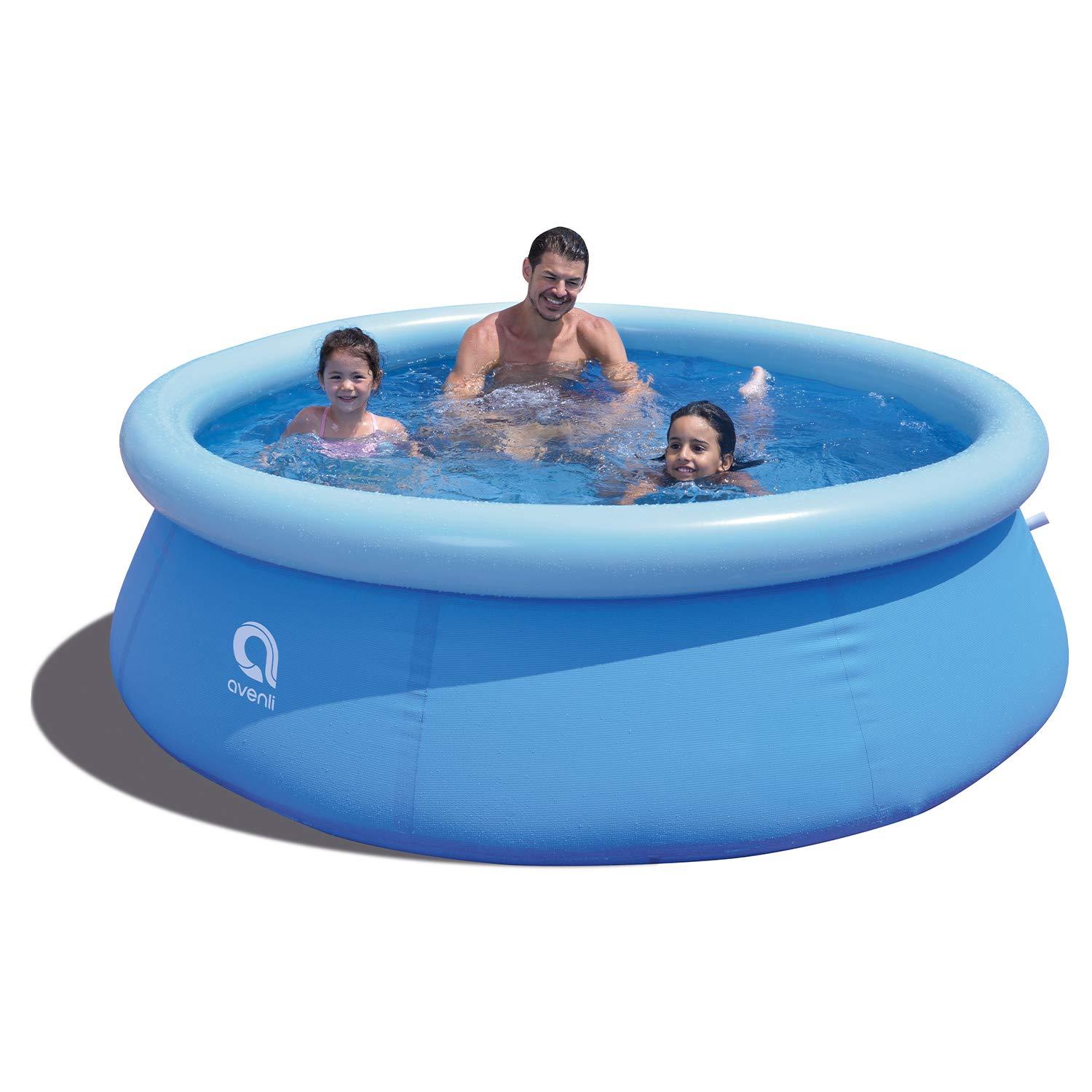 JLeisure JLeisure Prompt Set Inflatable Outdoor Backyard Swimming Pool