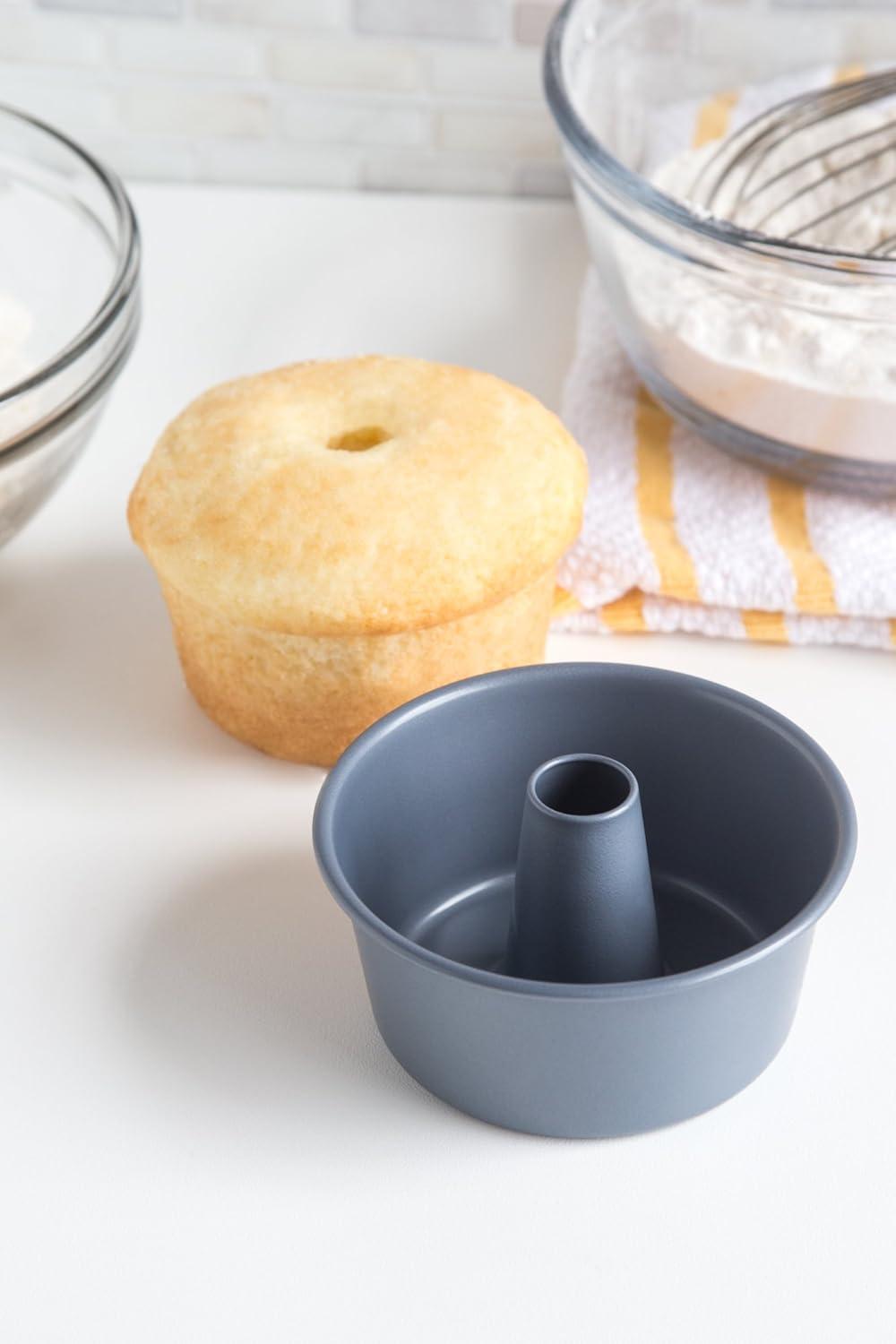 Fox Run Preferred Non-Stick Mini Angel Food Cake Pan, 4 Inches