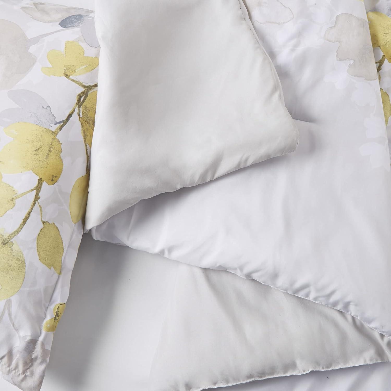 Madison Park Karissa Comforter Set with Bed Sheets Yellow