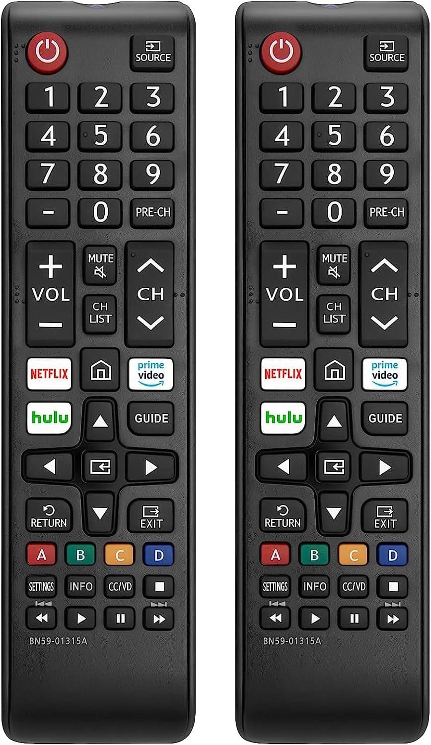 (Pack of 2)ZOUYUE Universal Remote for All Samsung TV,Compatible for All Samsung Smart TV LED LCD HD TV