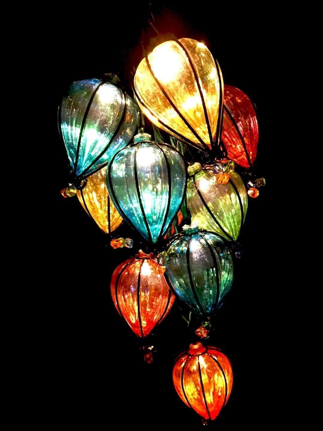 11FT String Lights with 10 Bulbs - Multicolor Backyard Patio Decor Lights - Fairy Lights