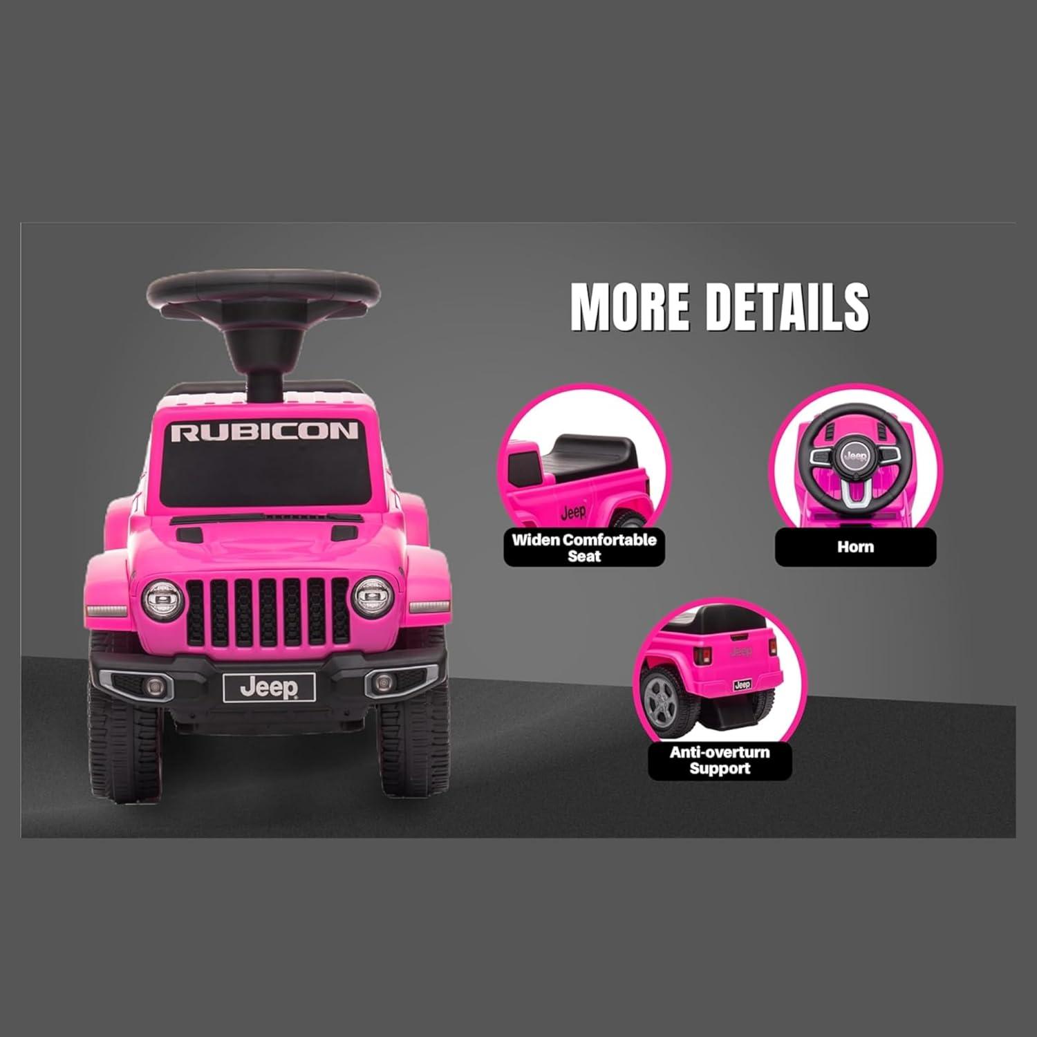 Best Ride On Cars Jeep Gladiator Push Car Red