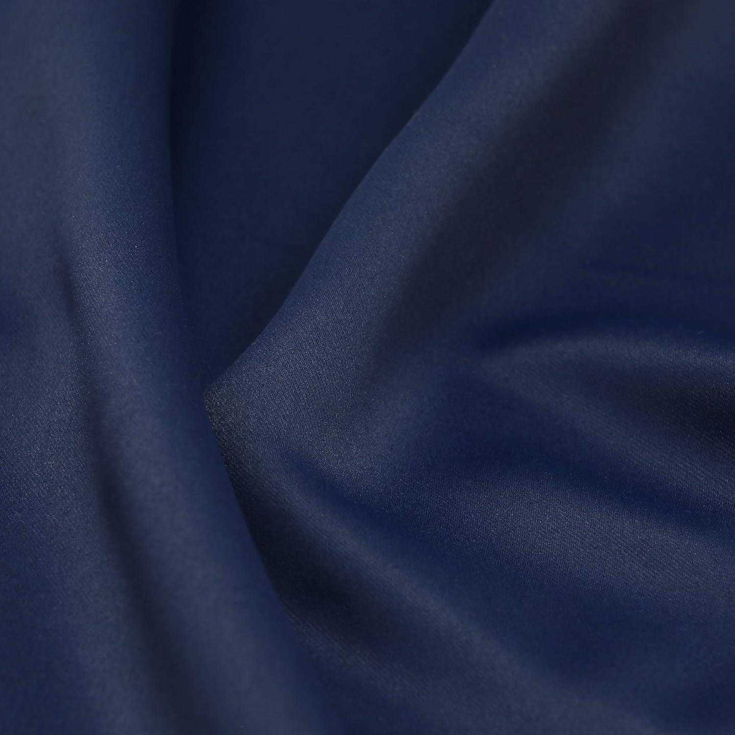 Furinno Collins Blackout Curtain 42 X 84 Inches 1 Panel, Dark Blue