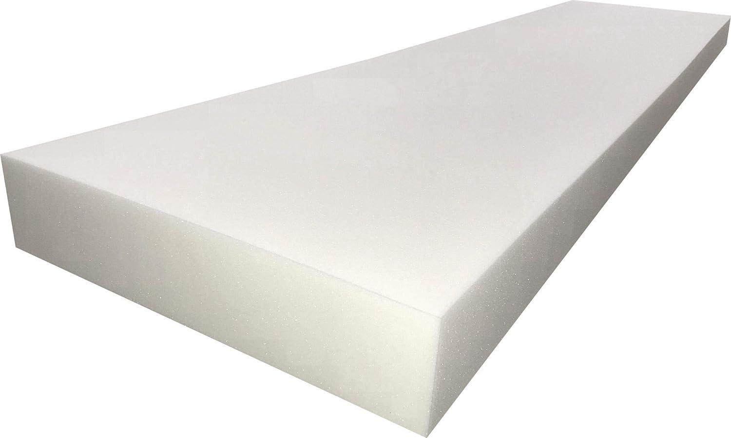 FoamTouch Upholstery Foam Cushion High Density 5'' Height x 24'' Width x 72'' Length
