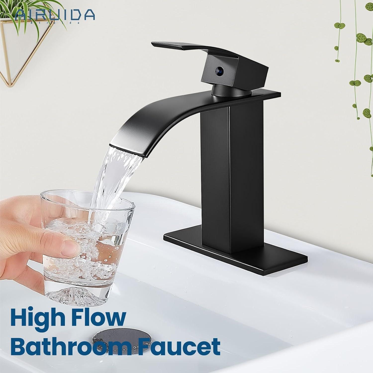 Single-Hole Single-handle Bathroom Faucet