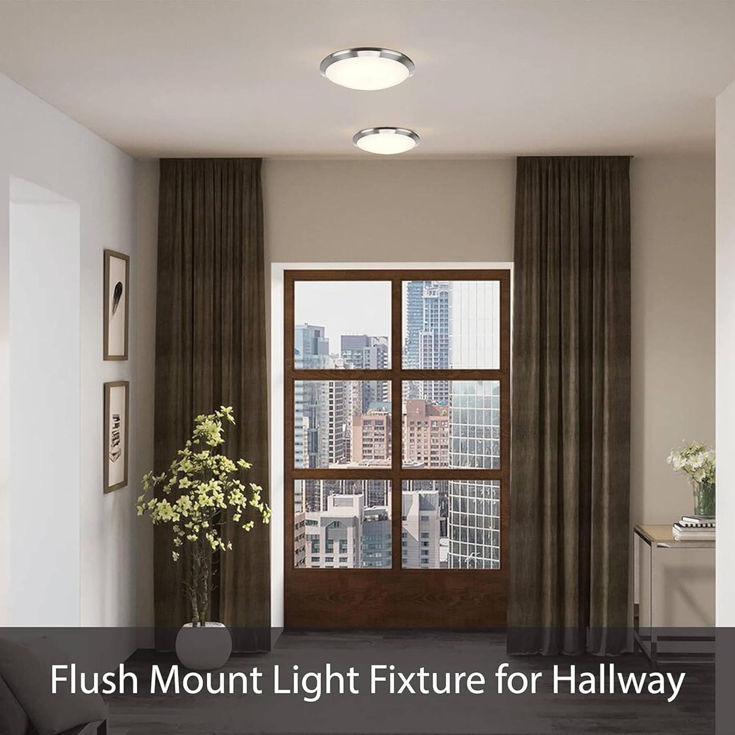 60/6004-Nuvo Lighting-2 Light Flush Mount-11.38 Inches Wide by 4.88 Inches High-Textured White Finish