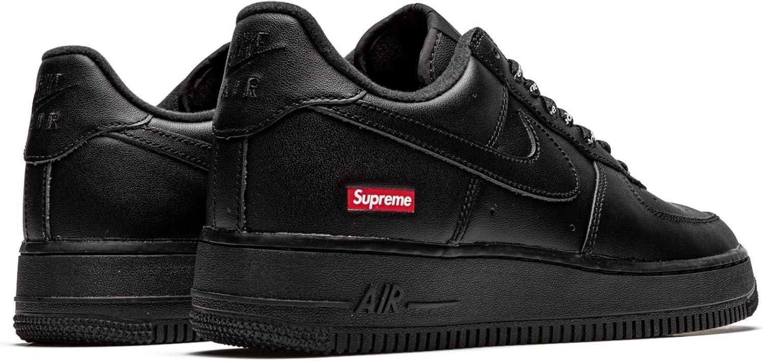 Supreme X Air Force 1 Low 'Box Logo - Black' - Cu9225-001 - Size 10.5 - Mens