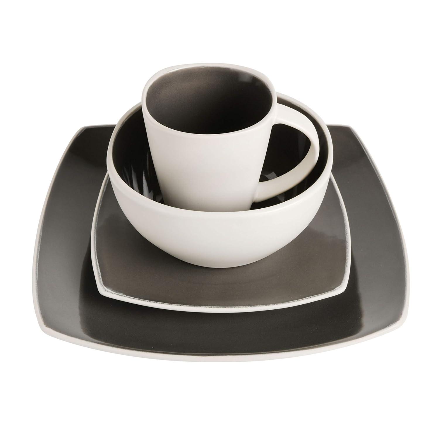 Gibson Ivy Bronx  Stoneware Dinnerware - Service for 4
