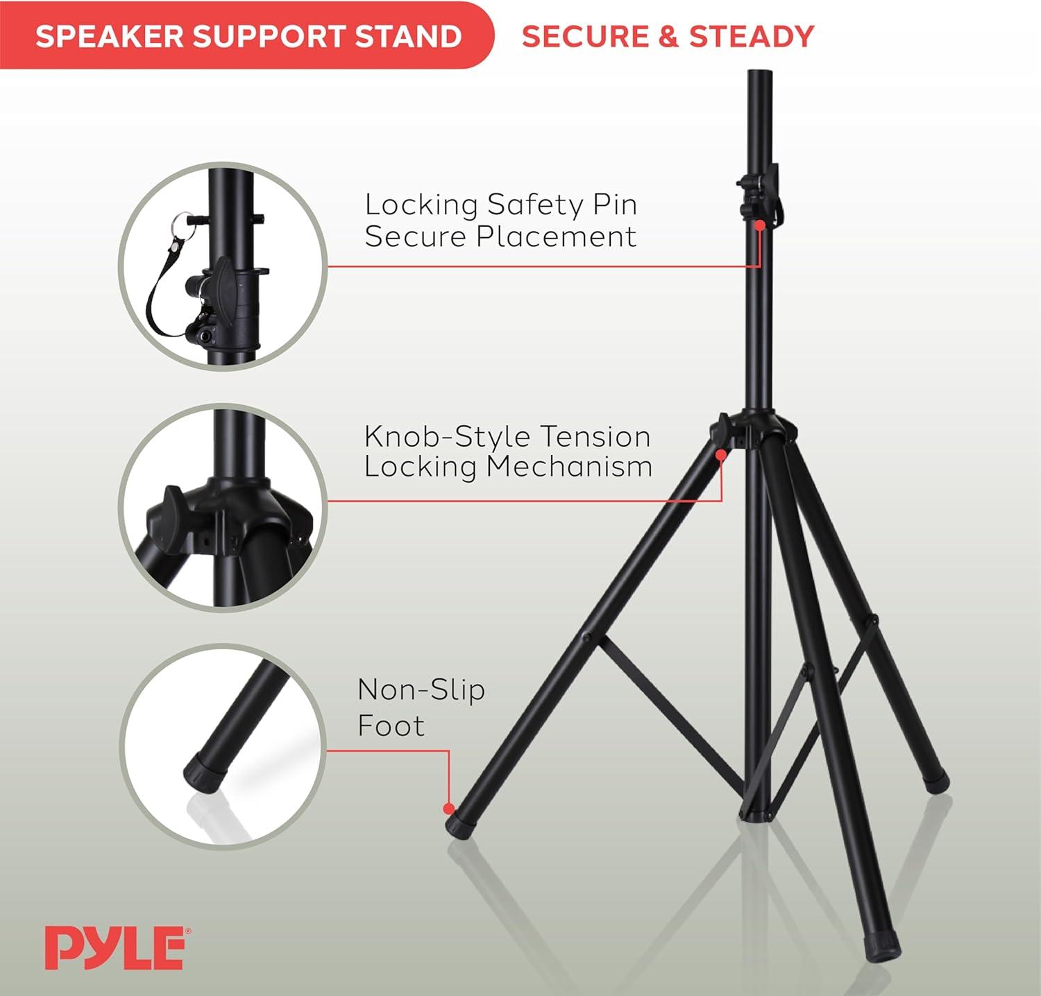 Pyle 70'' Adjustable Height Speaker Stand