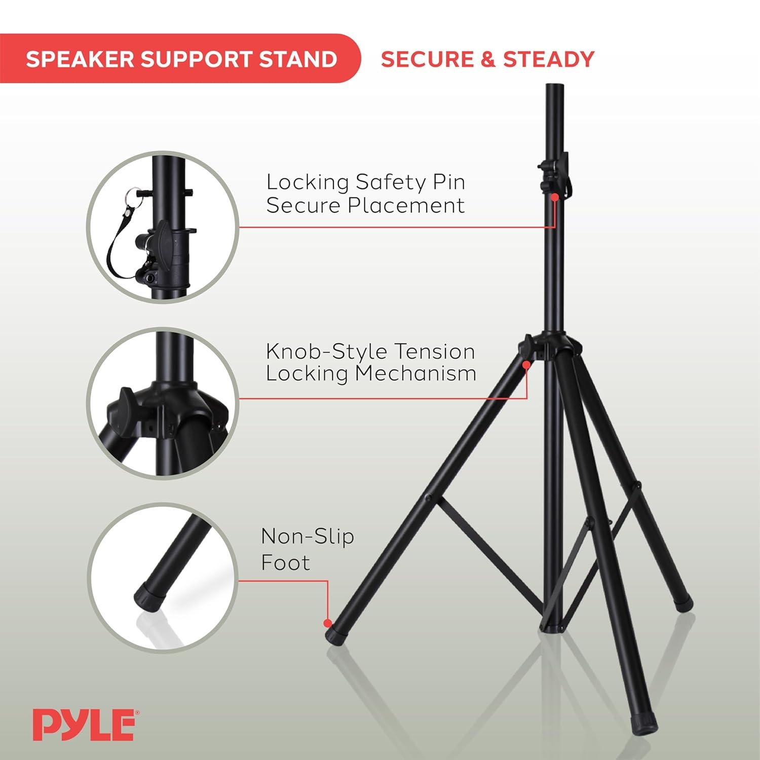 Pyle 70'' Adjustable Height Speaker Stand