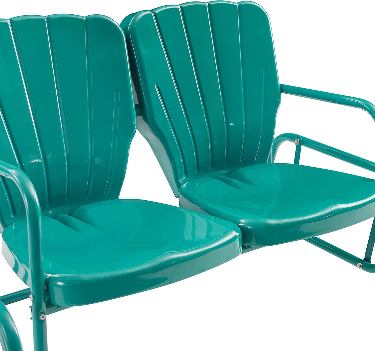 Outdoor Burley Gliding Metal Bench