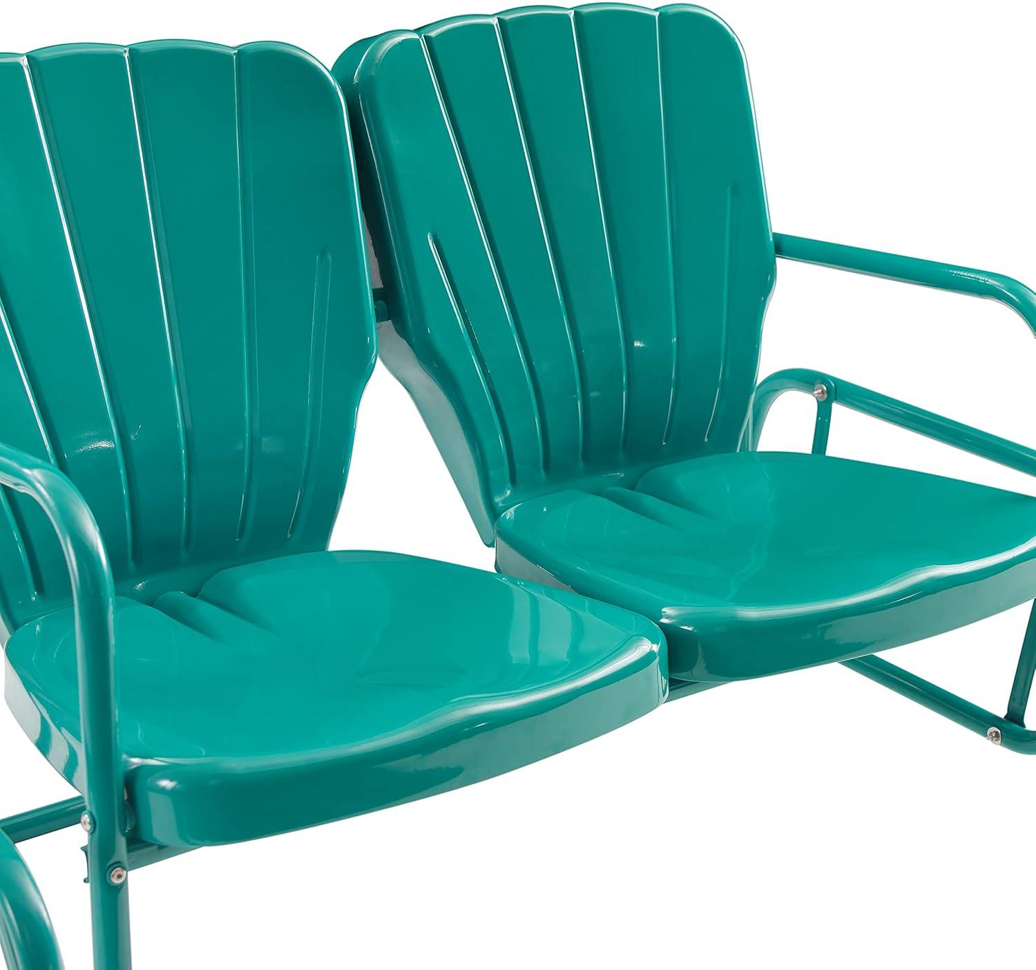 Outdoor Burley Gliding Metal Bench