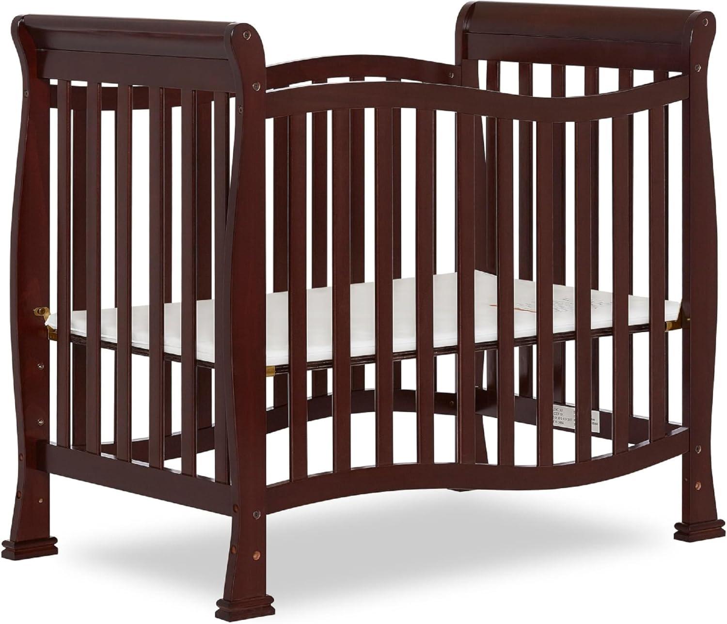 Dream On Me JPMA Certified Piper 4-in-1 Convertible Mini Crib