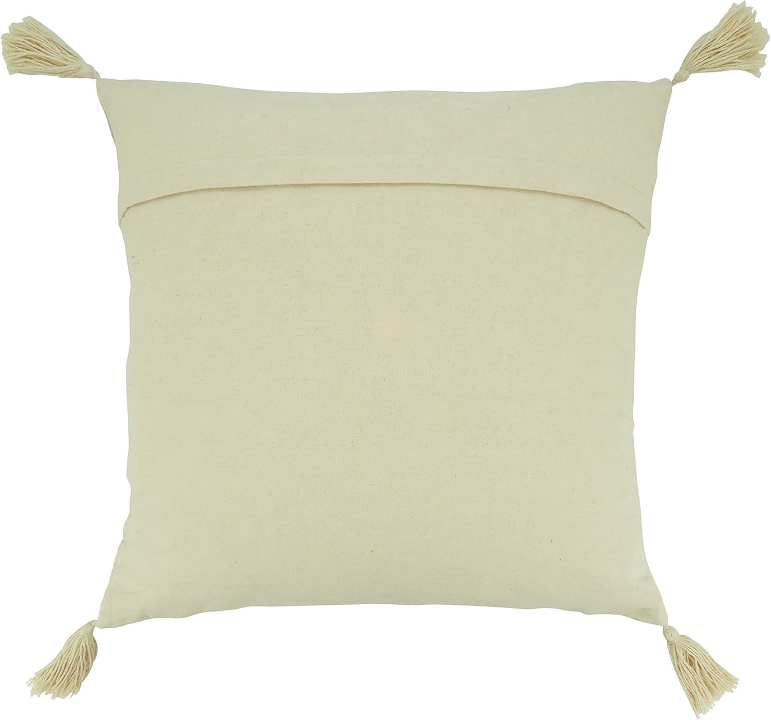 Tassels Cotton Throw Pillow