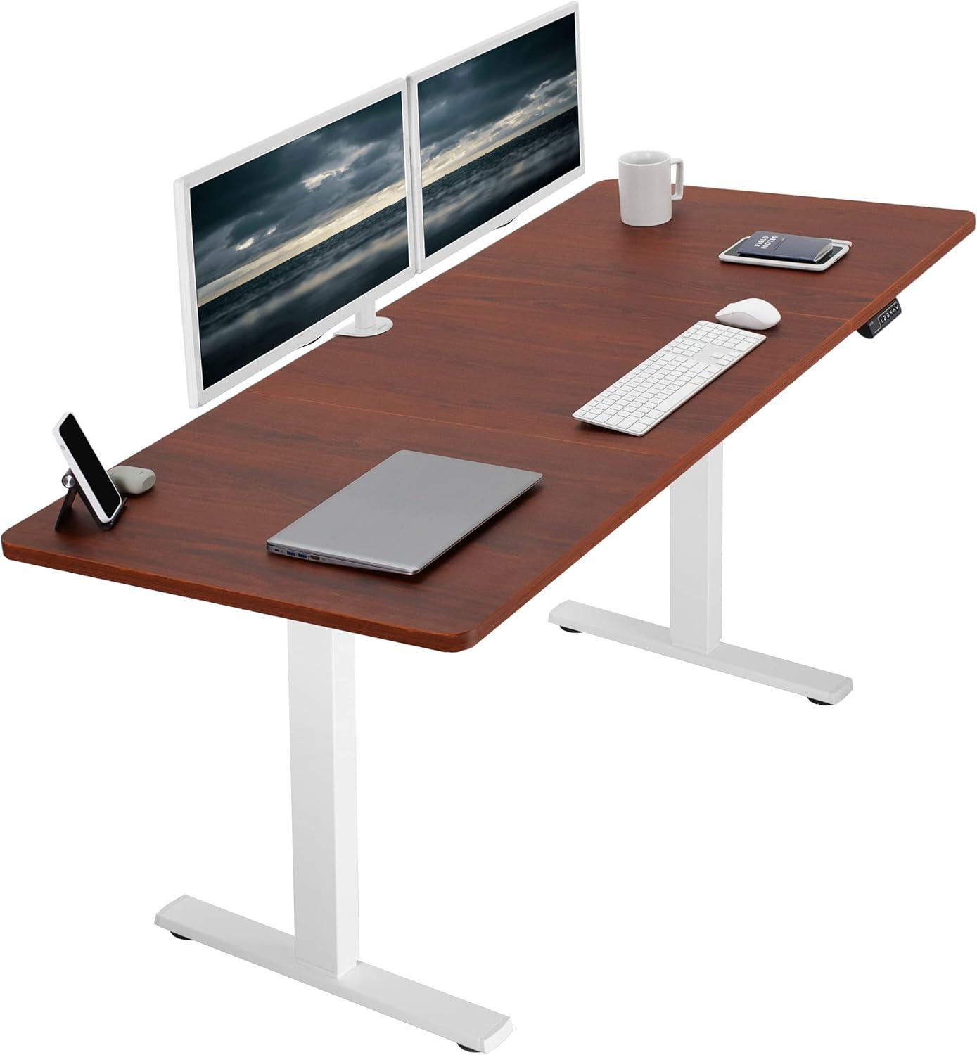 Vivo VIVO Single Motor Electric Desk with Push Button Memory Controller