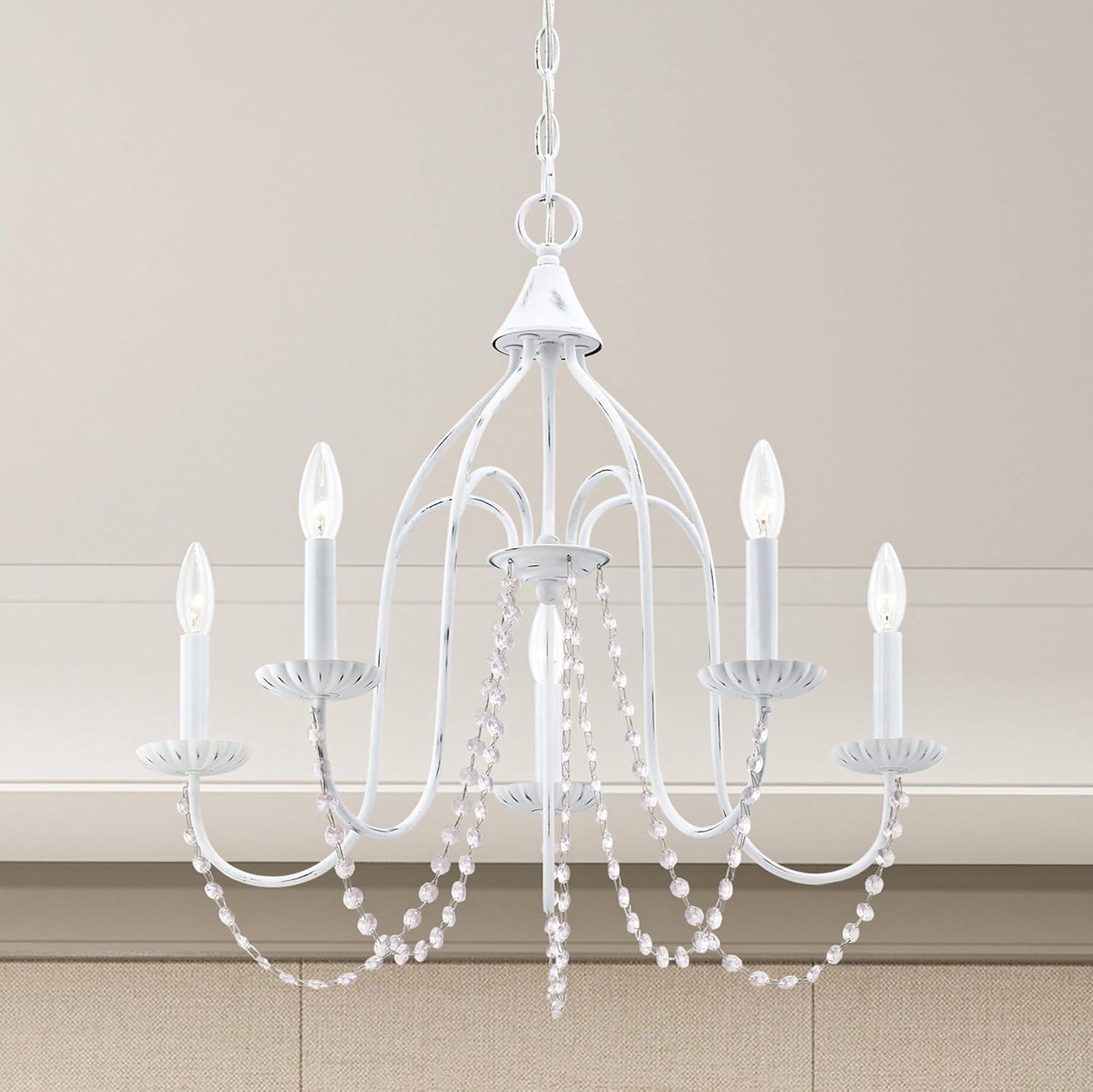 Livex Lighting Alessia 5 - Light Chandelier in  English Bronze