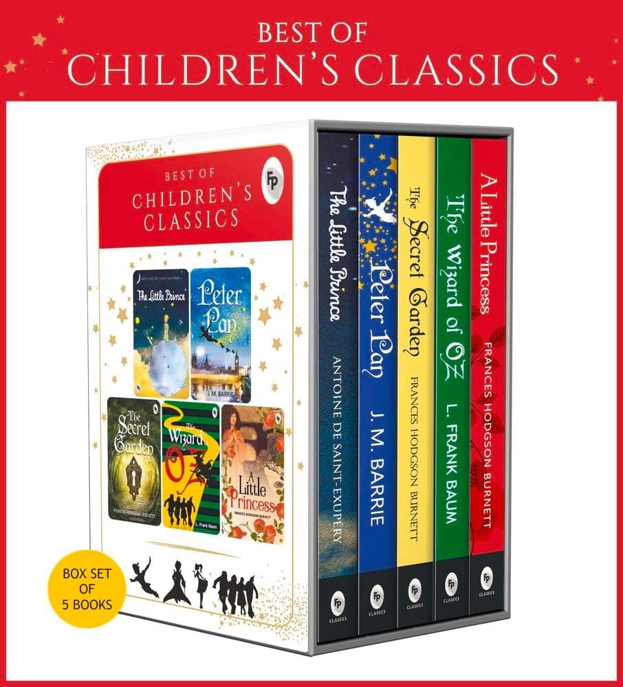 Best of Children's Classics Box Set with Fine Paper Printing