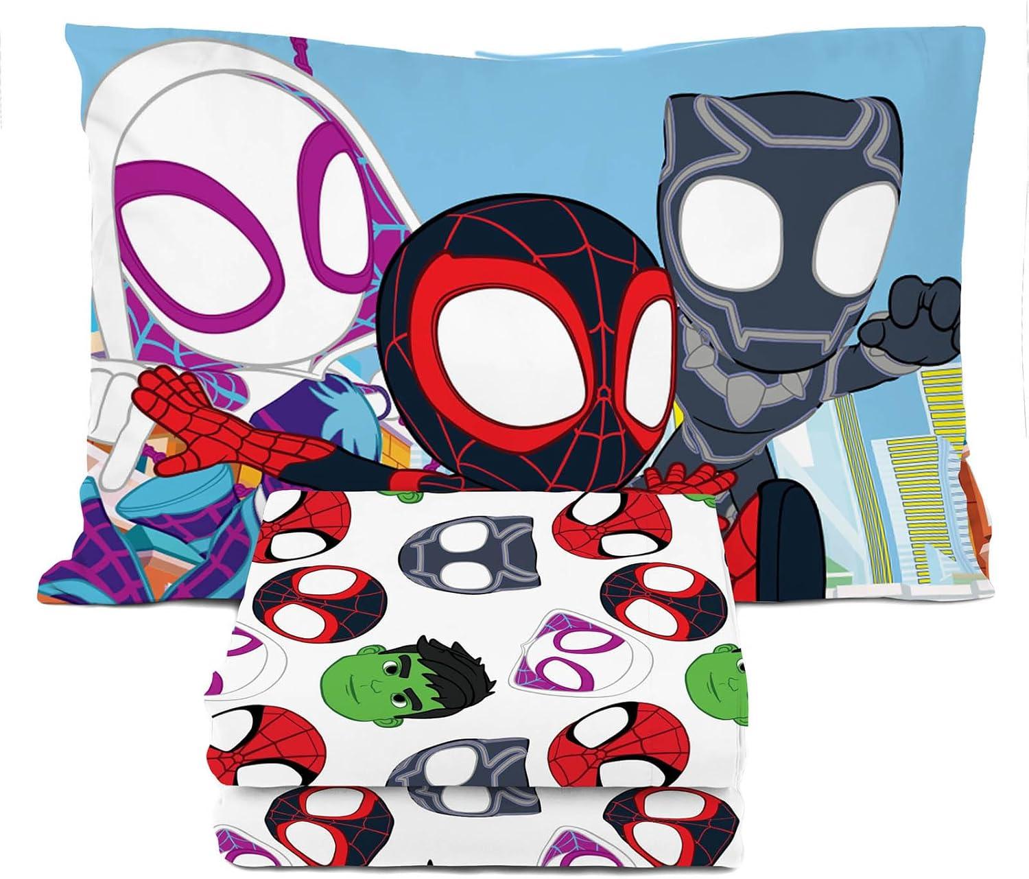 Sunny Side Up Spidey & His Amazing Friends Twin Sheet Set