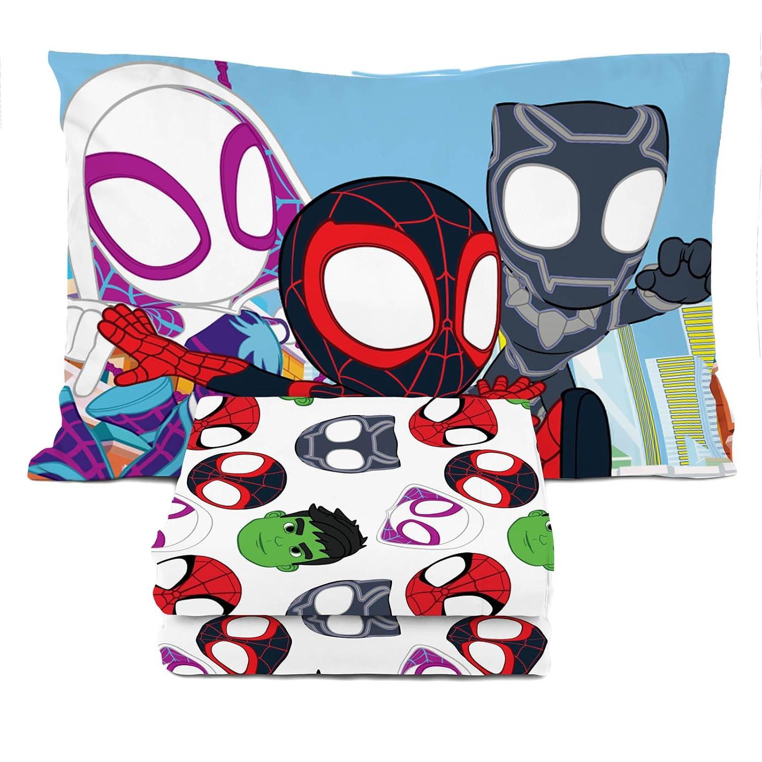 Sunny Side Up Spidey & His Amazing Friends Twin Sheet Set