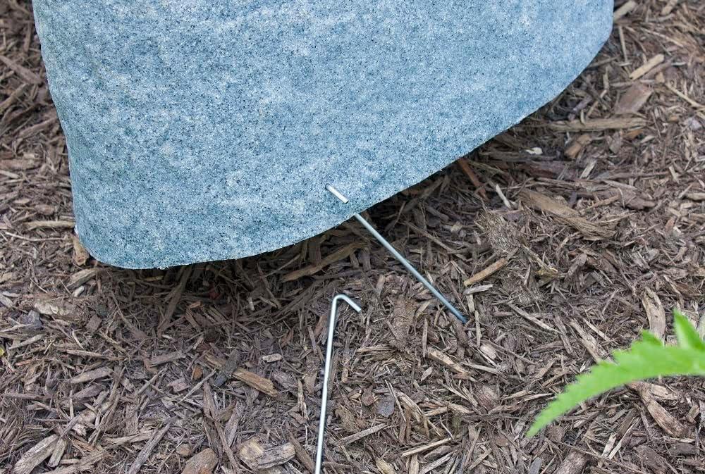 EmscoGroup  Textured Natural Rock Look Painted Plastic Rock - Large
