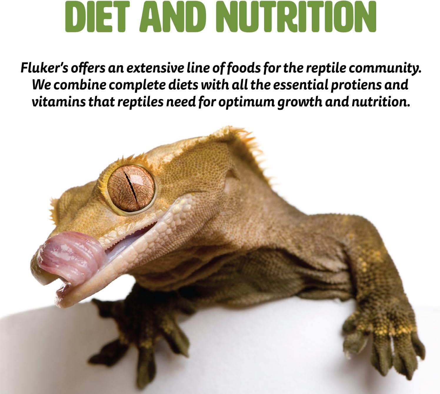 Flukers Crafted Cuisine Dragon Diet for Adult Omnivorous Reptiles