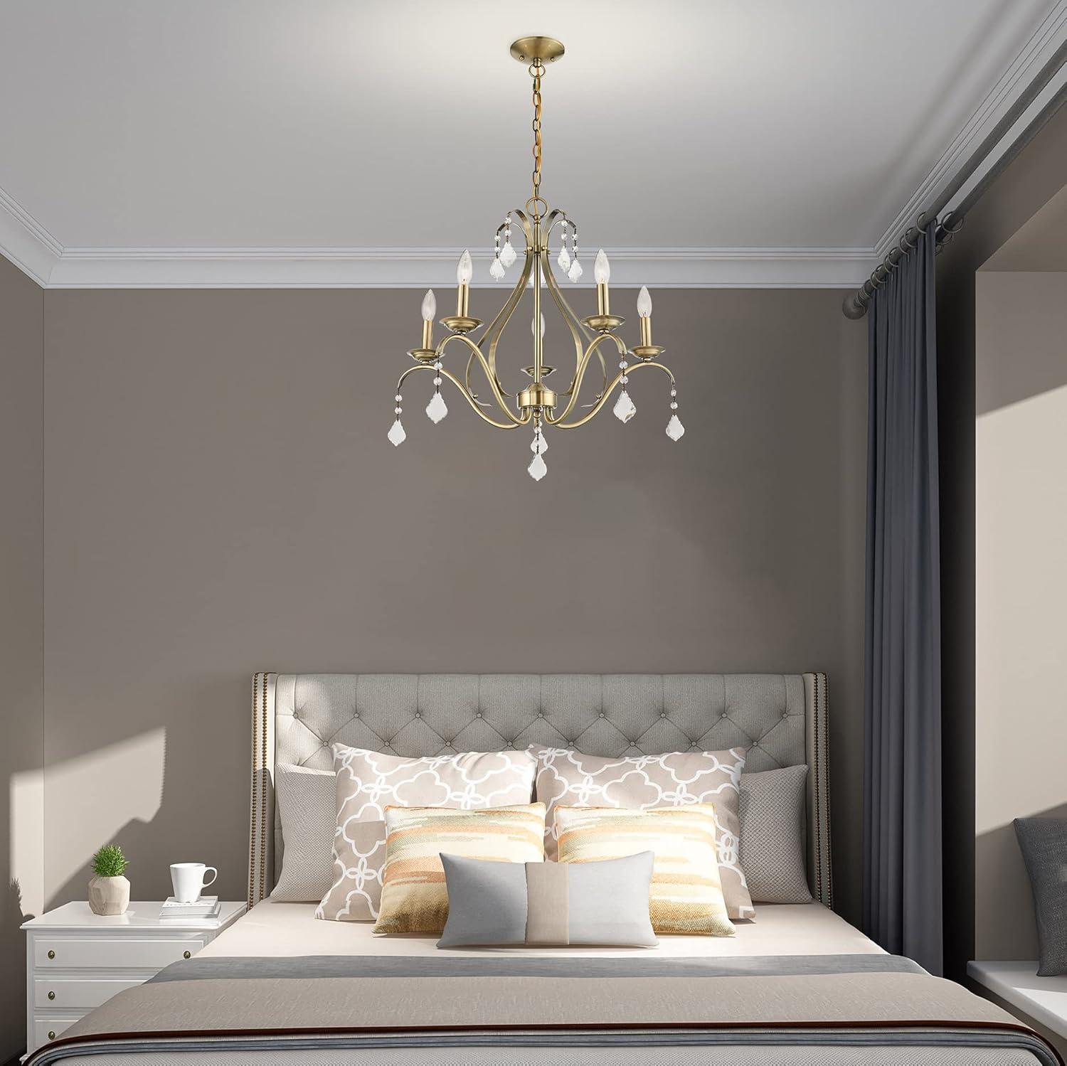 Livex Lighting Caterina 5 - Light Chandelier in  English Bronze