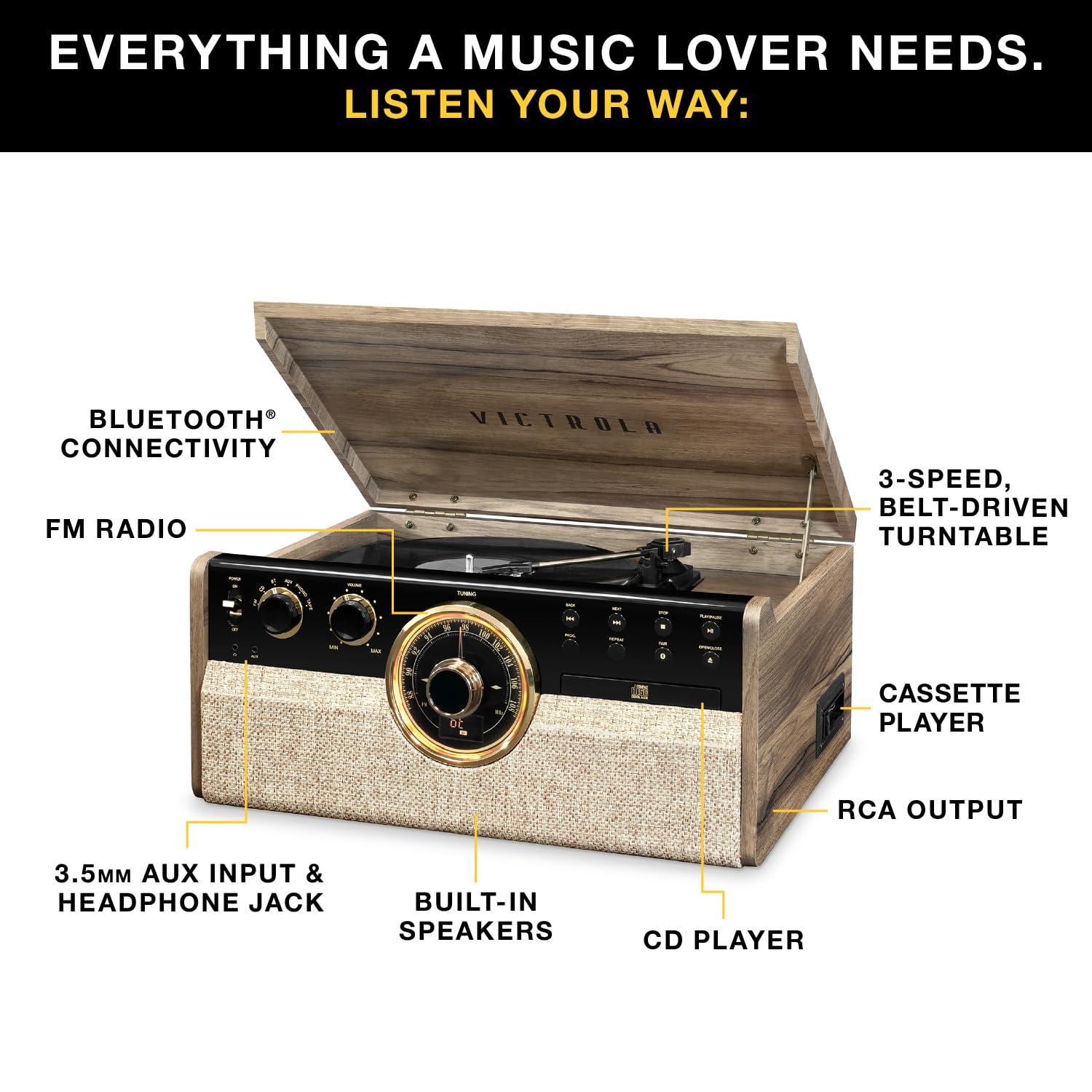 Victrola Weather Station with Bluetooth