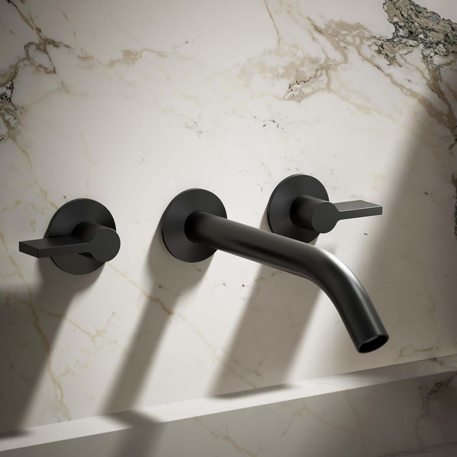 Components Wall-Mount Bathroom Sink Faucet Trim