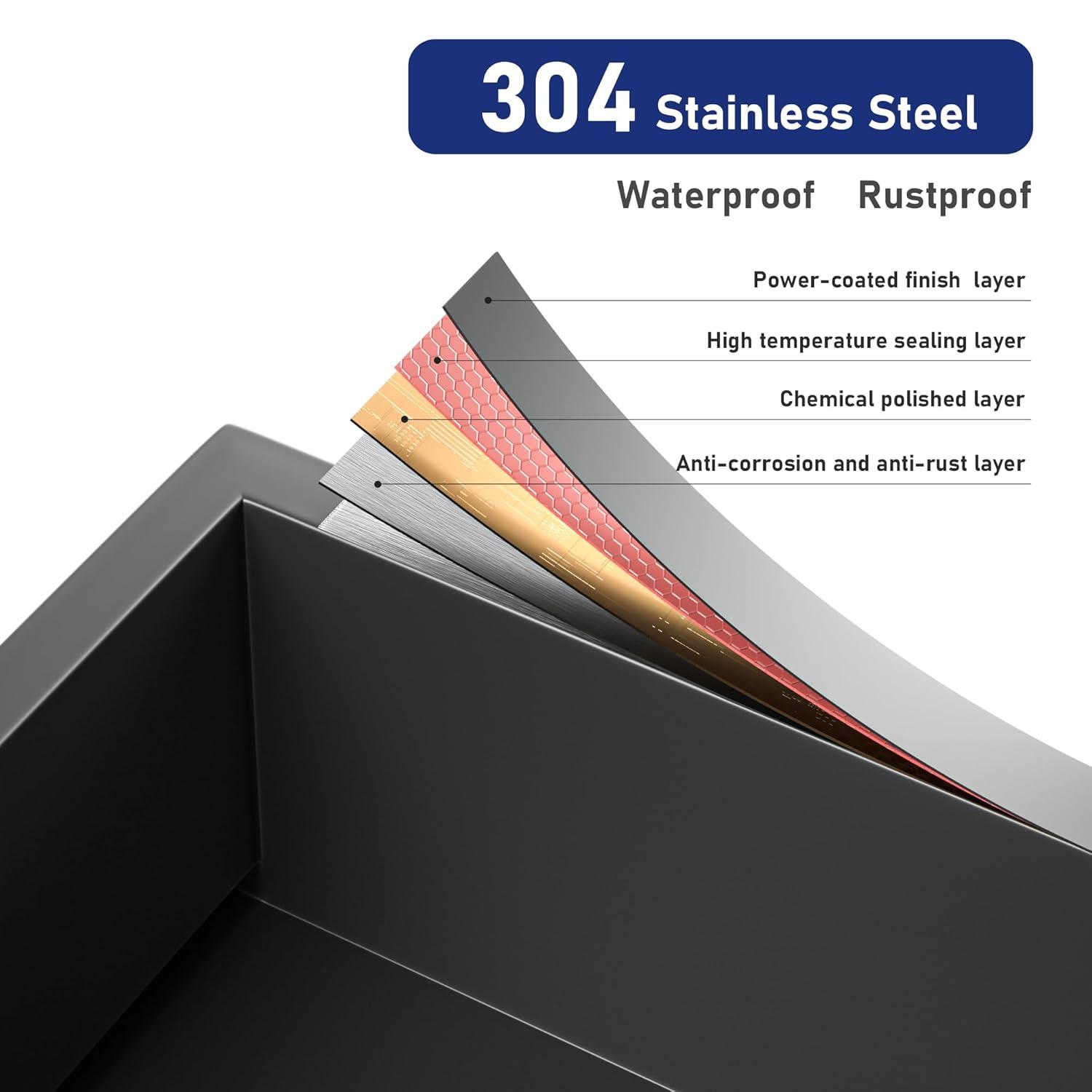 Stainless Steel Shower Niche 24" X 12" Brushed No Tile Needed Niche Shower Recessed Wall Horizontal Niches for Bathroom Storage Over Mount Installation