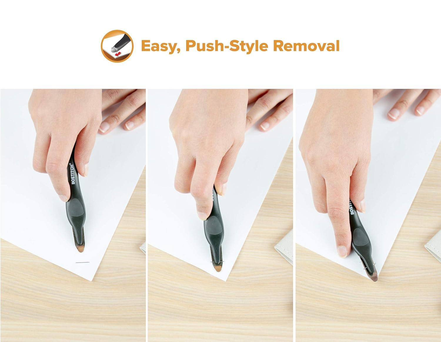 Bostitch Professional Magnetic Push-Style Staple Remover Black 40000MBLK
