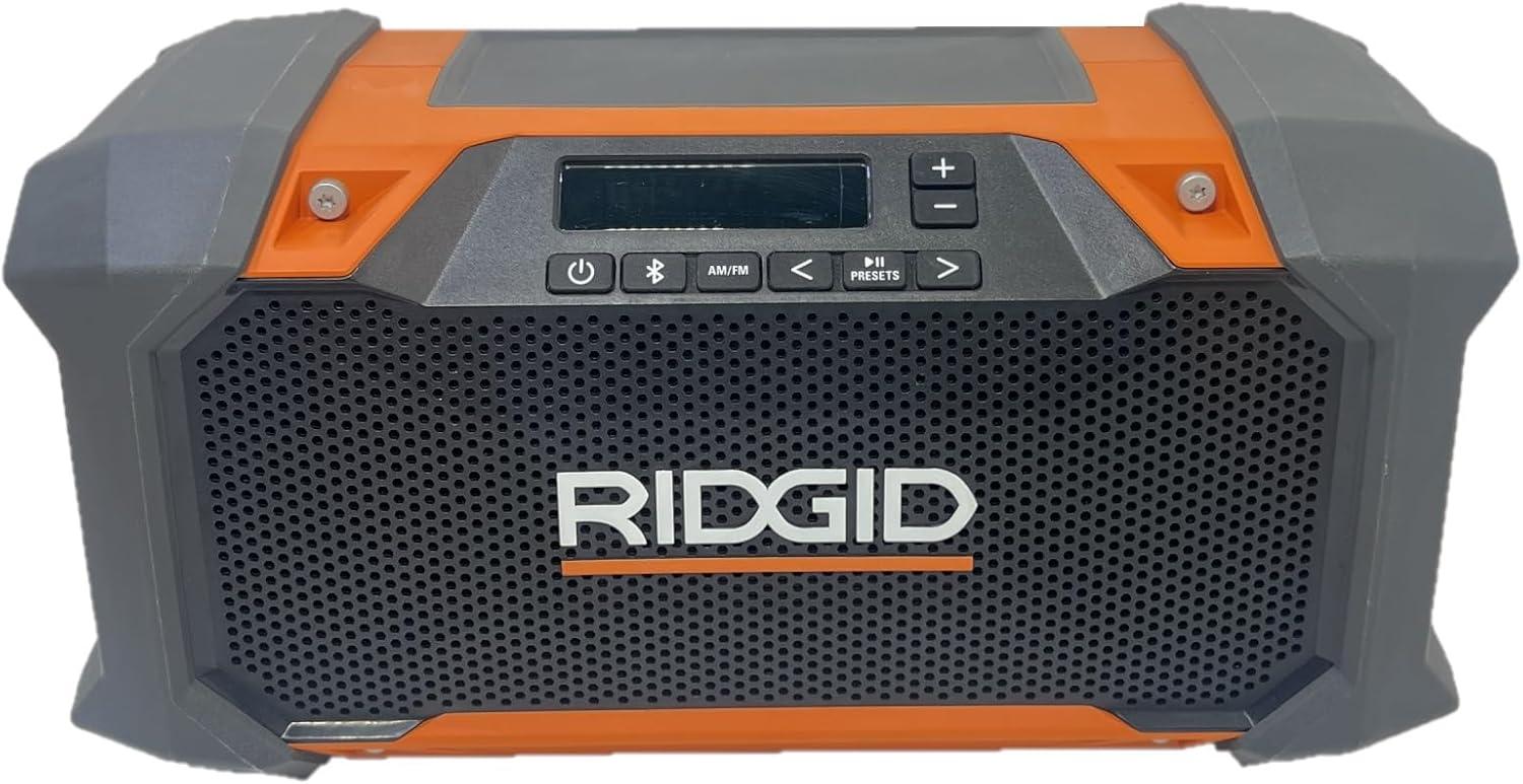 RIDGID 18V Hybrid Jobsite Radio with Bluetooth Technology (Tool Only)
