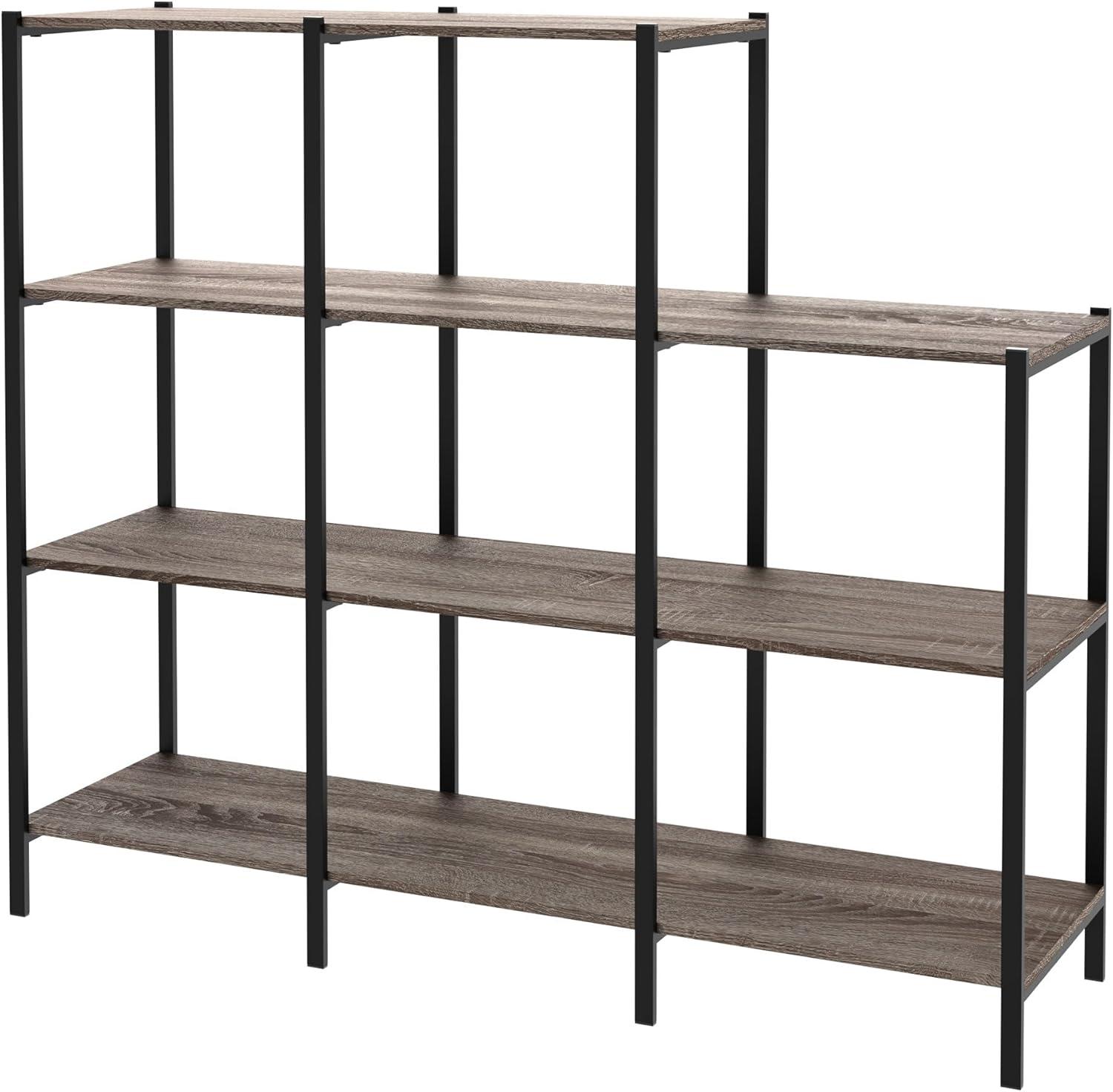 45.67'' W Step Bookcase