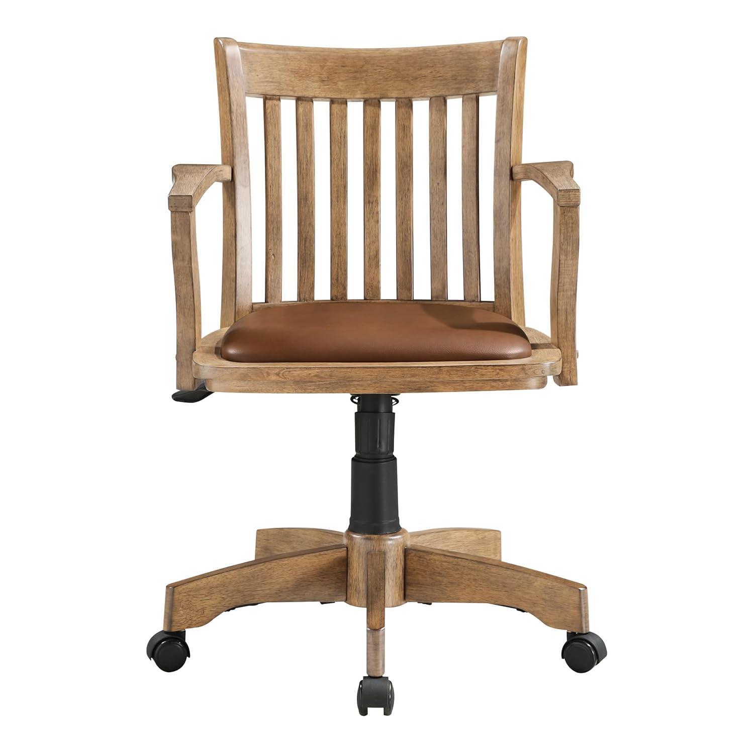 Office Star Products Genevieve Vinyl Bankers Chair