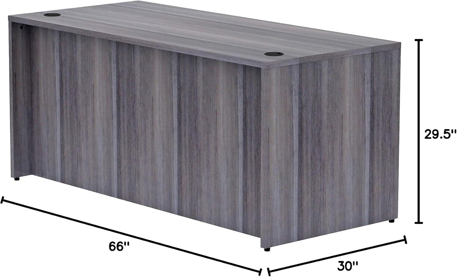 Lorell Essentials Series Desk Shell