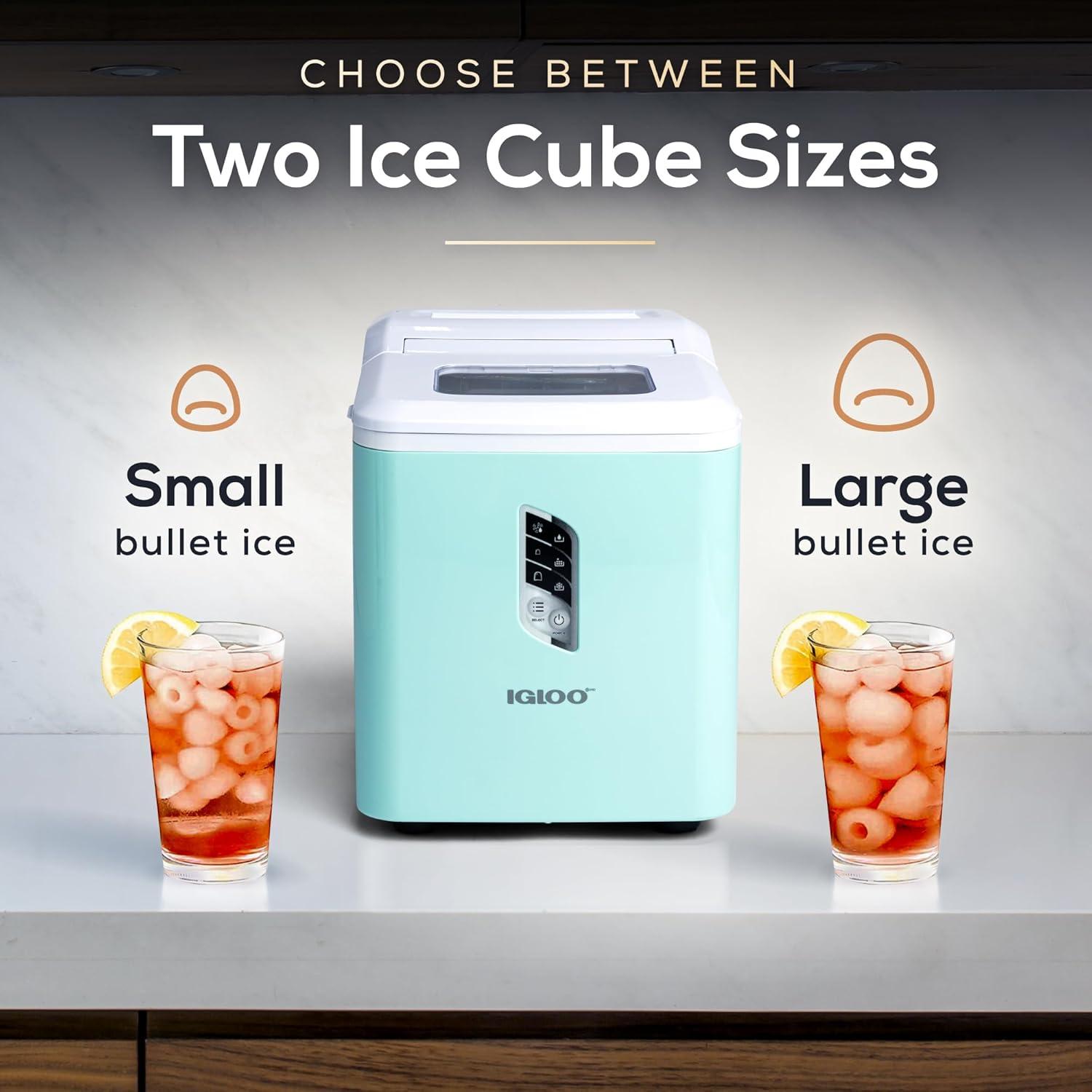 Aqua Portable Self-Cleaning Countertop Ice Maker