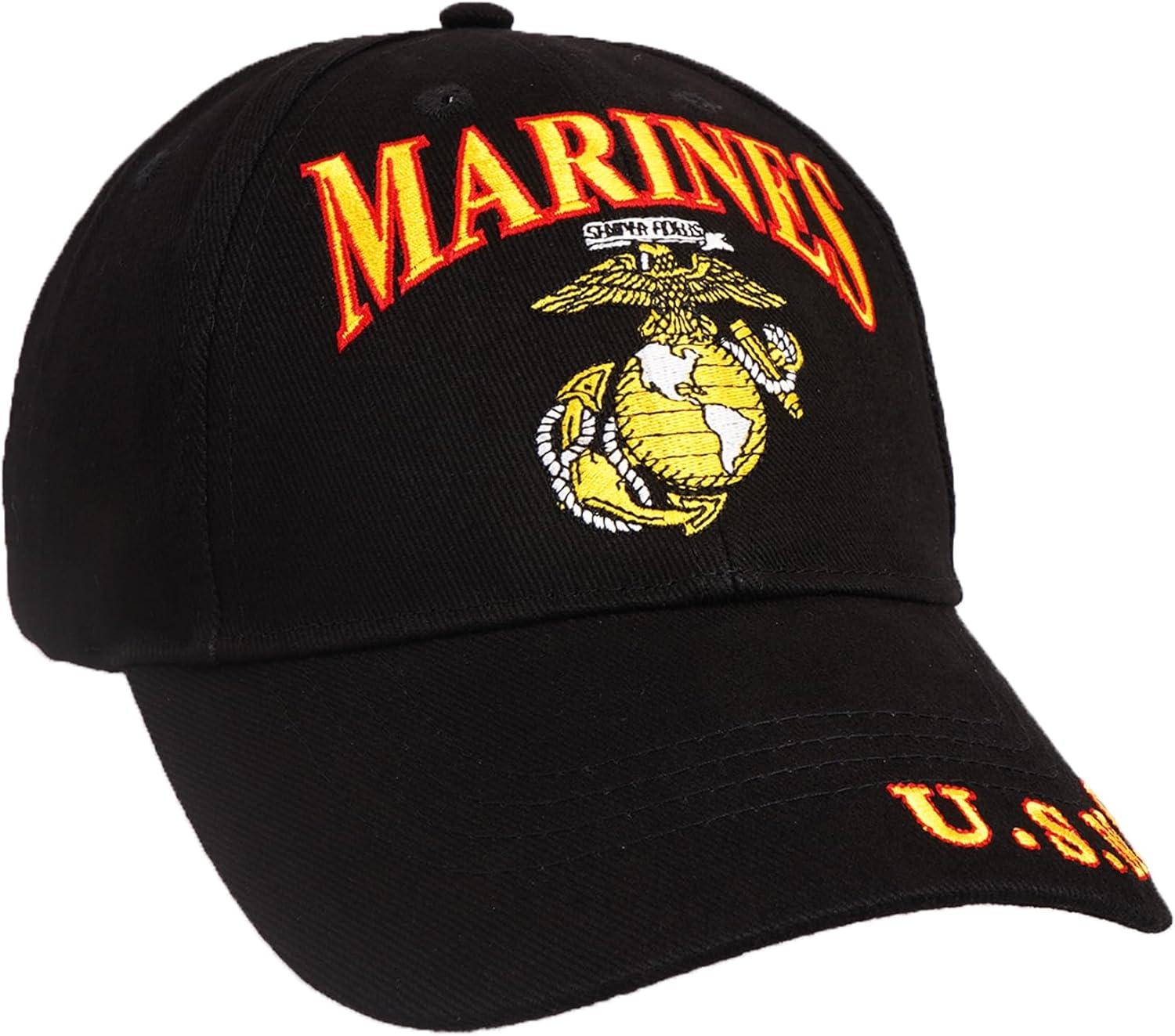 United States Marine Corps Cap | Perfect for Everyday, Comfortable | Baseball Cap for Men Women Official Licensed