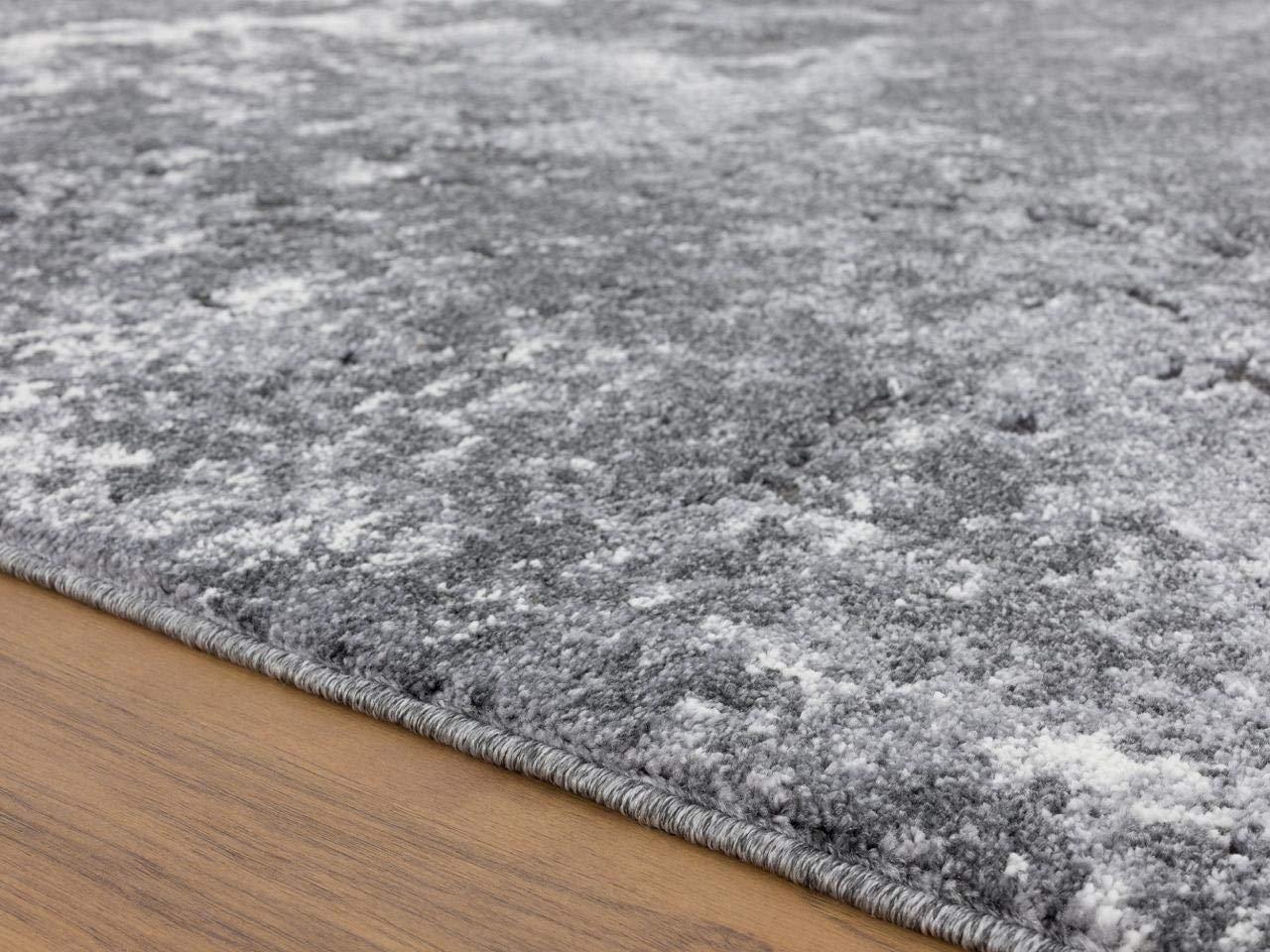 Luxe Weavers Beverly Collection Blue 8x10 Modern Abstract Area Rug