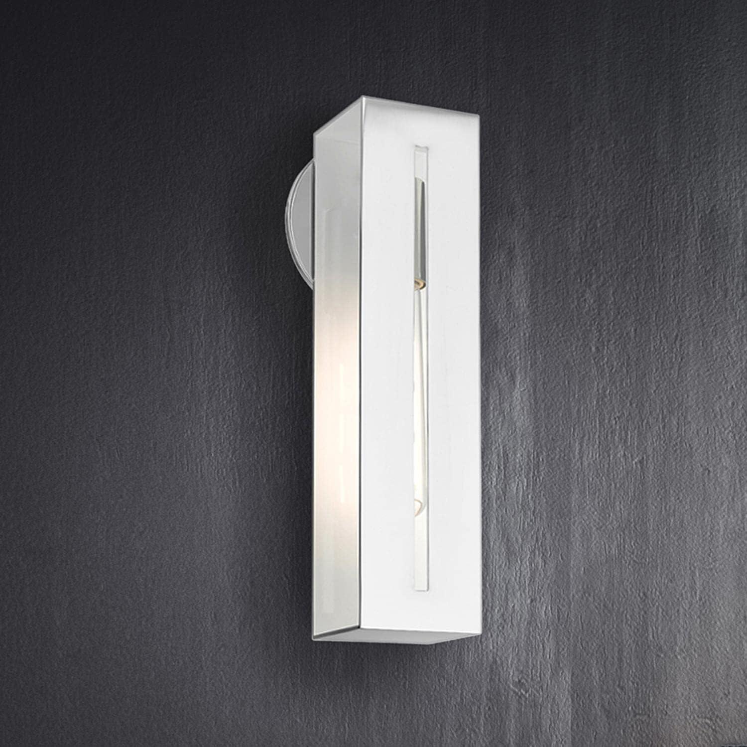 Livex Lighting Soma 1 - Light Wall Light in  Polished Chrome