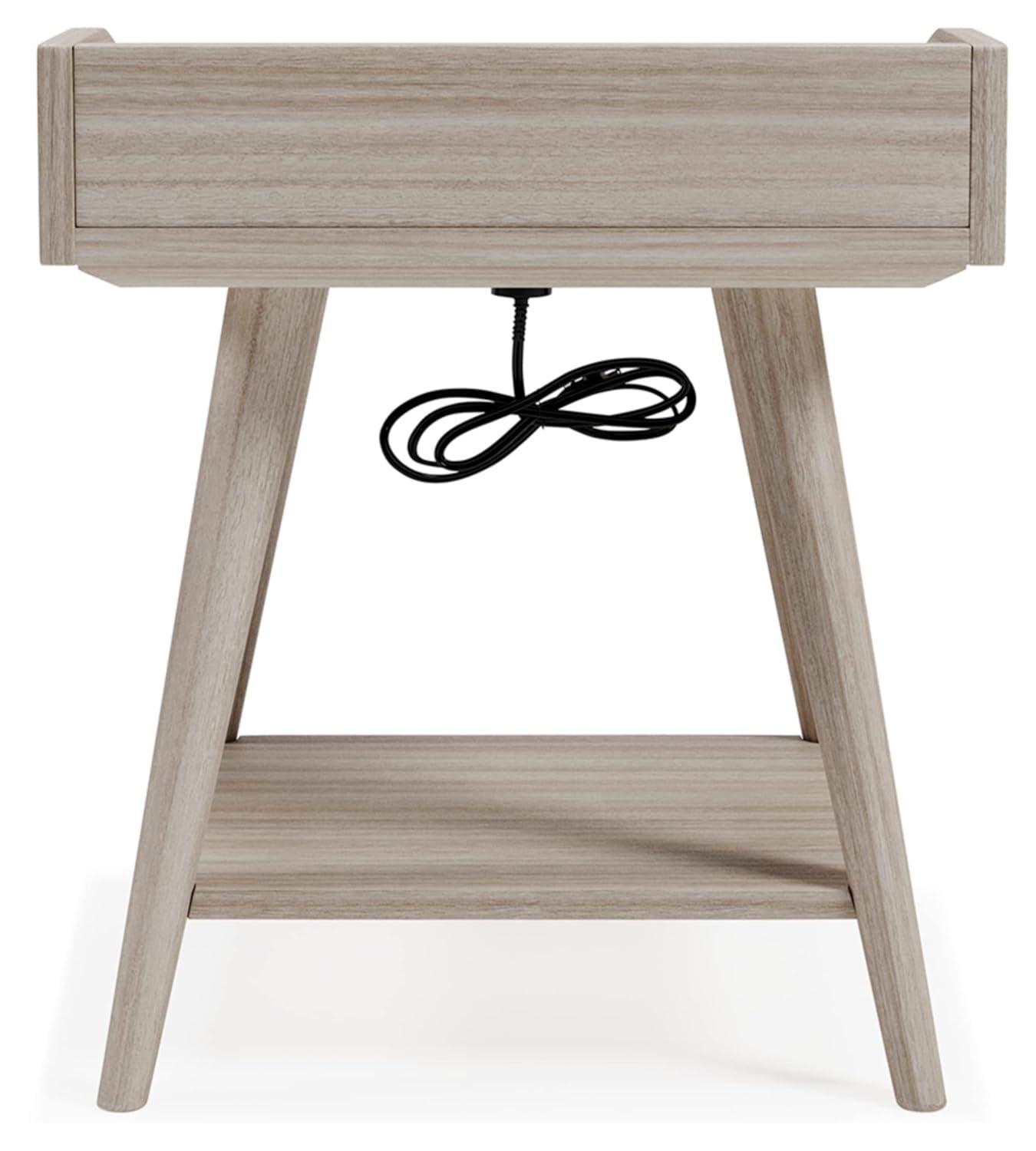 Signature Design by Ashley Casual Blariden Accent Table, Light Tan
